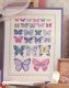 borduurpatroon 3397 schilderijtje met vlinders - 1 - Thumbnail