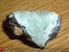 #14 Hemimorfiet Geode Hemimorphite Geode Kiezelzinkerts