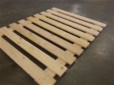 Vlonders Legborden palletstellingen houten vlonders Palletplaza