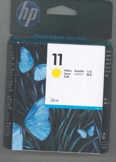 HP 11 yellow inkt cartridge