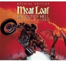 Meat Loaf -Bat Out Of Hell ( 2 Discs , CD & DVD) Limited Edition met Special 3D Cover (Nieuw/Geseale