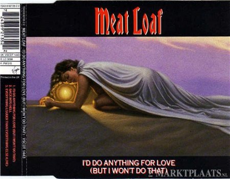 Meat Loaf - I'd Do Anything For Love (But I Won't Do That) 3 Track CDSingle - 1