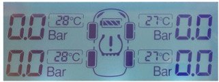 TPMS Bandenspanning & Temperatuur Monitor - 2