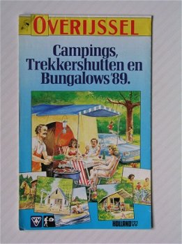 [1989] Overijssel: Campings, Trekkershutten en Bungalows, VVV Holland - 1