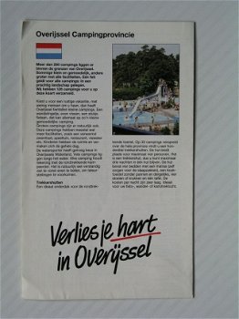 [1989] Overijssel: Campings, Trekkershutten en Bungalows, VVV Holland - 3