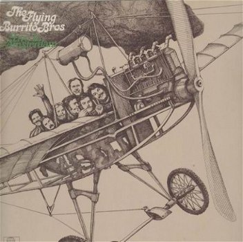Flying Burrito Bros - Live In Amsterdam _ LP Dubbel LP Blue Grass Country Rock - 1