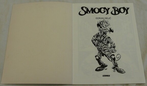 Strip Boek, SMOGY BOY, deel 1, Arboris, 1984. - 1