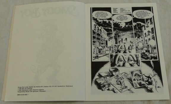 Strip Boek, SMOGY BOY, deel 1, Arboris, 1984. - 2