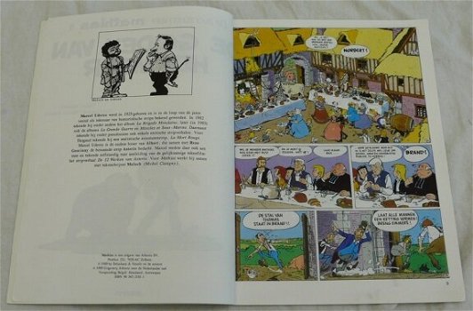 Strip Boek, Mathias, De Goden Van Het Meer, Nummer 3, Arboris, 1989. - 2