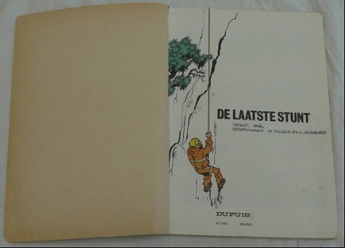 Strip Boek, BAARD en KALE, De Laatste Stunt, Nummer 26, Dupuis, 1978. - 1