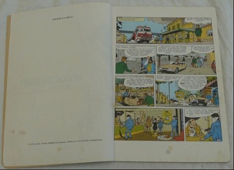 Strip Boek, BAARD en KALE, De Laatste Stunt, Nummer 26, Dupuis, 1978. - 2