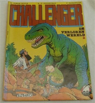 Strip Boek, CHALLENGER, De Verloren Wereld, Nummer 2, Lefranco, 1992. - 0