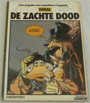 Strip Boek, Inspekteur Canardo, De Zachte Dood, Nummer 3, Casterman, 1983. - 0