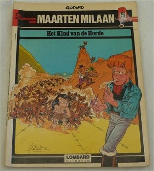 Strip Boek, Maarten Milaan, Het Kind Van De Horde, Nummer 5, Lombard, 1981. - 0