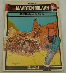 Strip Boek, Maarten Milaan, Het Kind Van De Horde, Nummer 5, Lombard, 1981.