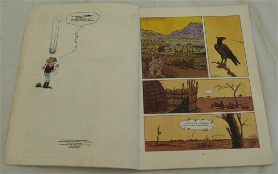 Strip Boek, Maarten Milaan, Het Kind Van De Horde, Nummer 5, Lombard, 1981. - 2