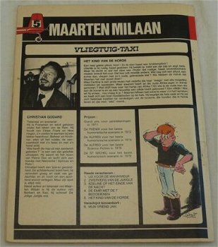 Strip Boek, Maarten Milaan, Het Kind Van De Horde, Nummer 5, Lombard, 1981. - 3