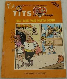 Strip Boek, TITS en Compagnie, Het Rijk Van Patta Poef, Nummer 27, Standaard Uitgeverij, 1985.