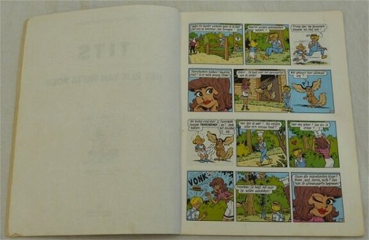 Strip Boek, TITS en Compagnie, Het Rijk Van Patta Poef, Nummer 27, Standaard Uitgeverij, 1985. - 2