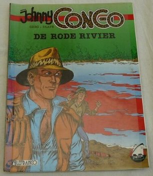 Strip Boek, Johnny Congo, De Rode Rivier, Nummer 11, Lefranco, 1992. - 0