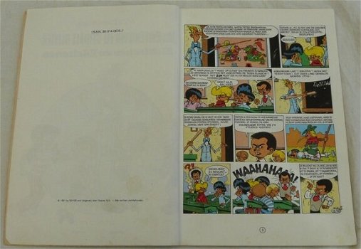 Strip Boek, Mr.Kweeniewa en Geniale Olivier, Elektronen En Edelzonen, Nummer 9, Dupuis, 1981. - 2