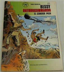 Strip Boek, BESSY, Natuurkommando El Condor Pasa, Nummer 13, Standaard Uitgeverij, 1988.