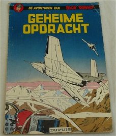 Strip Boek, BUCK DANNY, Geheime Opdracht, Nummer 22, Dupuis, 1977.