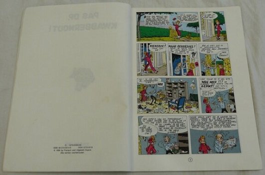 Strip Boek, Robbedoes en Kwabbernoot, Pas Op Kwabbernoot, Nummer 8, Dupuis, 1970. - 3