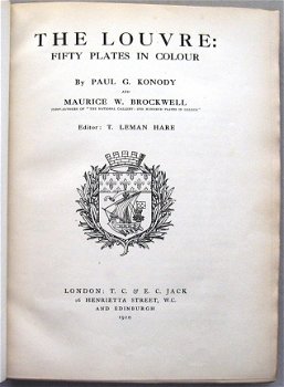 The Louvre Fifty Plates in Colour 1910 Band Hatchards 54 ill - 4