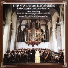 Thijs Van Leer en Elly Ameling  ‎– In De Grote Kerk Te Monnickendam-classical vinyl LP