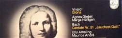 Vivaldi -Gloria & Bach Cantate BWV 51 - Elly Ameling e.a.-classical vinyl LP - 1 - Thumbnail