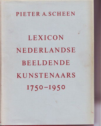 Lexicon Nederlandse beeldende kunstenaars 1750-1950 - nr. 1