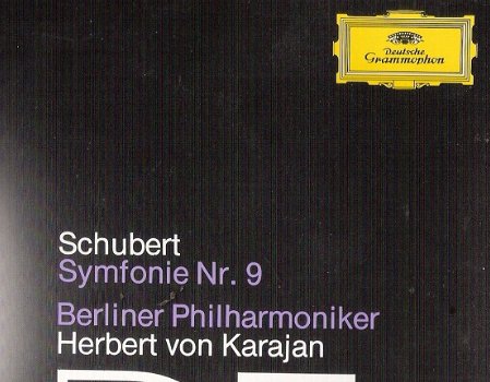 Schubert/ Symfonie nr 9 Berliner/Karajan-classical vinyl LP - 1