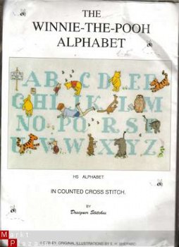 Designer Stitchers Origineel Winnie The Pooh Alfabet pakket - 1