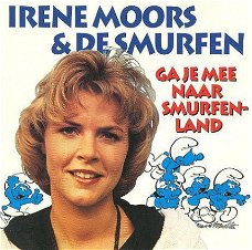 Irene Moors & De Smurfen* - Ga Je Mee Naar Smurfenland  (CD)