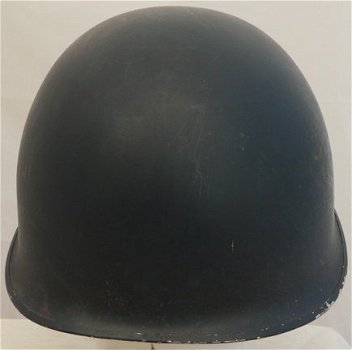 Helm, type: M53 (Troepenhelm), Politie / Mobiele Eenheid, met binnenhelm, 1979.(Nr.2) - 3