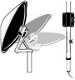 TravelSat UFO compleet 60 cm, satelliet schotel antenne - 2 - Thumbnail