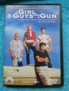 DVD A girl, 3 guys and a gun - 1