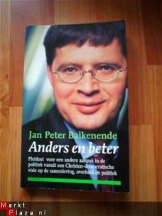Anders en beter door Jan Peter Balkenende
