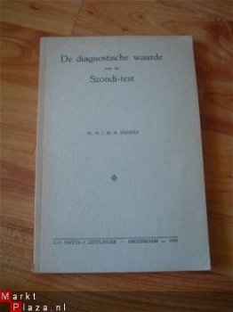 De diagnostische waarde van de Szondi-test door Janssen - 1