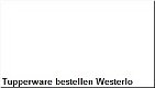 Tupperware bestellen Westerlo - 1 - Thumbnail