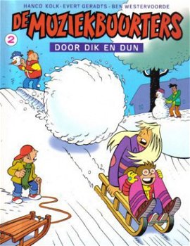 De muziekbuurters 2 Door dik en dun - 1