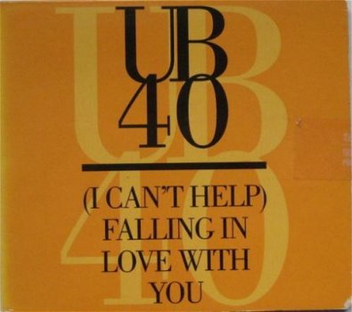 UB40 - (I Can't Help) Falling In Love With You 2 Track CDSingle - 1