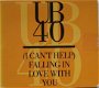 UB40 - (I Can't Help) Falling In Love With You 2 Track CDSingle - 1 - Thumbnail