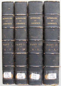 Dictionnaire du Commerce & Navigation 1859-1861 Set van 4 - 0