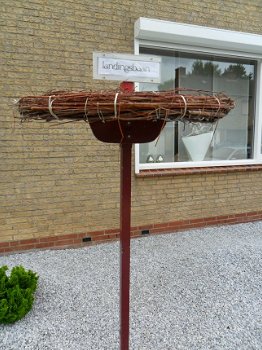 Geboorteborden keuze uit 156 st ook 3d ooievaar op nest. - 3