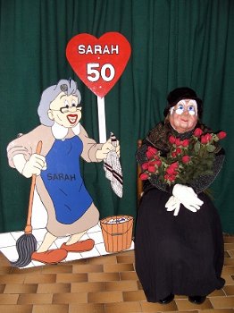 Heel knappe Sarah of Abraham pop levensgroot, geen werk !! - 4