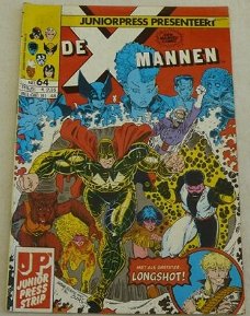 Strip Boek / Comic Book, Marvel, De X-Mannen, Nummer 64, Junior Press, 1988.