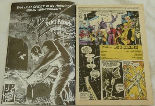 Strip Boek / Comic Book, Marvel, De X-Mannen, Nummer 64, Junior Press, 1988. - 1