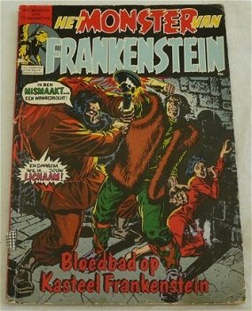 Strip Boek / Comic Book, Marvel, Het Monster van Frankenstein, Nummer 5, Classics Lektuur, 1976. - 0